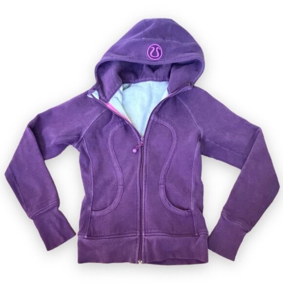 Lululemon Scuba Hoodie Purple size 6 - Picture 3 of 8